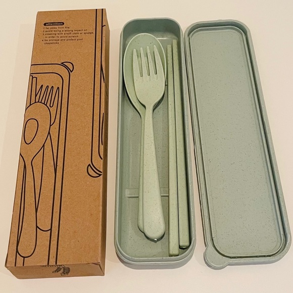 Eco-Friendly Portable Cutlery Set - Picture 6 of 7